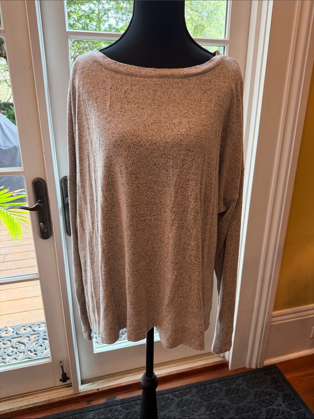 Tommy Bahama Boatneck Lightweight Sweater in Gray Heather